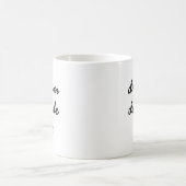Traum Plan Machen Modern Minimalistisch Stilvoll S Kaffeetasse (Mittel)
