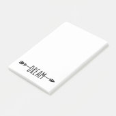 Traum Post-it Klebezettel (angewinkelt)