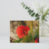 Traum Postkarte (Stehend Vorderseite)