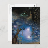 Traum Postkarte (Vorne/Hinten)