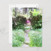 Traum Postkarte (Vorne/Hinten)