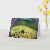 Traum-Reihe: Die Blumen Karte (Gelbe Blume)