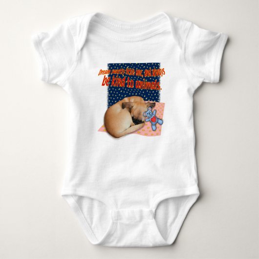 Traum Süße Kleine, Baby Bodysuit Baby Strampler (Vorderseite)