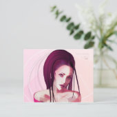 Traum tatsächlich Postkarte (Stehend Vorderseite)