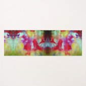 Traum über Wasserfarben Kunst Yogamatte (Vorderseite (Horizontal))