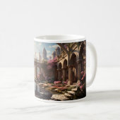 Traum und Blumengarten Kaffeetasse (VorderseiteRechts)