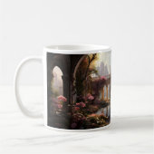 Traum und Blumengarten Kaffeetasse (Links)