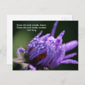 Traum und Erwachen Postkarte (Vorne/Hinten)