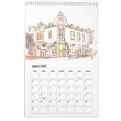 Traum und Reisen durch Städte Kalender 20XX (Jan 2027)