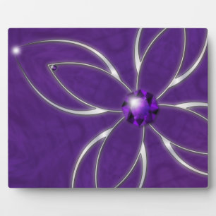 Traum vom Amethyst Plaque Fotoplatte
