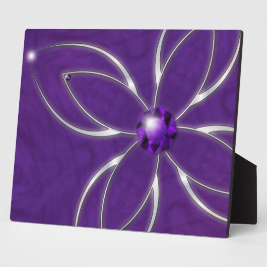 Traum vom Amethyst Plaque Fotoplatte (Seite)