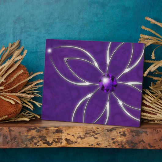 Traum vom Amethyst Plaque Fotoplatte (Seite)