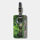 Traum vom Angeltag Gepäckanhänger (Vorderseite vertikal)