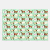 Traum vom Tennisball-Set Geschenkpapier Set (Vorderseite 3)