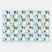 Traum vom Tennisball-Set Geschenkpapier Set (Vorderseite 2)