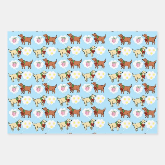 Traum vom Tennisball-Set Geschenkpapier Set (Vorderseite 2)