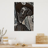 Traum vom unmöglichen Traum Poster (Küche)