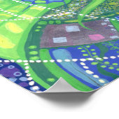 Traum vom Vollmondsurrealismus der Fantasie der Me Poster (Ecke)