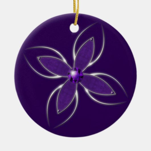 Traum von Amethyst Ornament (Vorne)