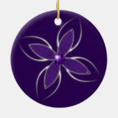 Traum von Amethyst Ornament (Hinten)