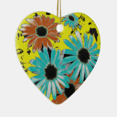 Traum von Daisies Keramik Ornament (Rechts)