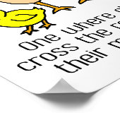 Traum von einem besseren Weltwitterposter Poster (Ecke)