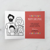 Traum von einer Weihnachtskarte Karte (Innenseite)