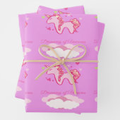 Traum von Einhörnern Geschenkpapier Set (Beispiel)