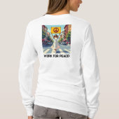 Traum von Frieden, Arbeit für Frieden - T-Shirt (Rückseite)