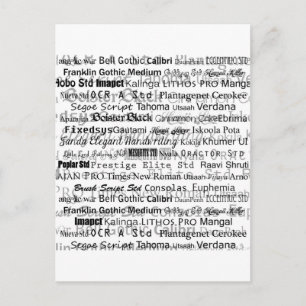 Traum von Grafikdesignern Postkarte