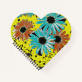 Traum von Heart Shaped Notebook Notizblock (Vorderseite)