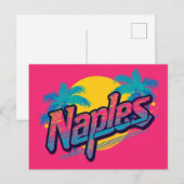 Traum von Neapel Postkarte (Vorne/Hinten)