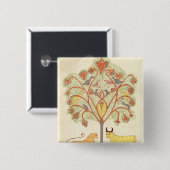 Traum von Nebuchadnezzar von der 'Bibel Button (Vorne & Hinten)