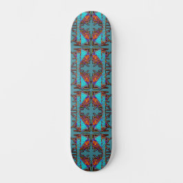 Traum von Schmetterlingen Emblem Skateboard