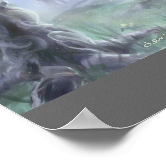 Traum von tausend Jahren Poster (Ecke)