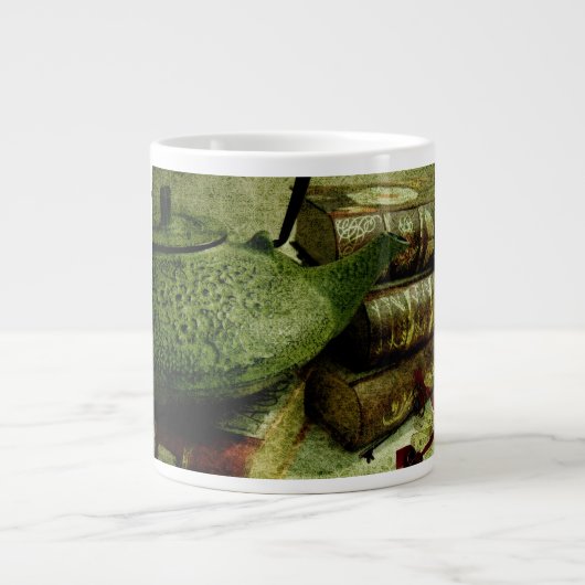 Traum von Tee Jumbo-Tasse (Vorderseite)