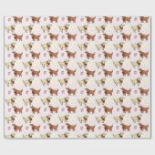 Traum von Tennisballs Geschenkpapier (Flach)