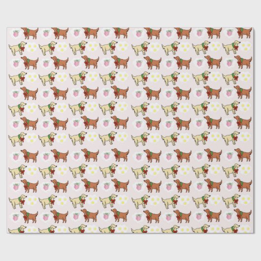 Traum von Tennisballs Geschenkpapier (Flach)