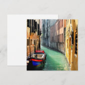 TRAUM VON VENEDIG EINLADUNG (Vorne/Hinten)