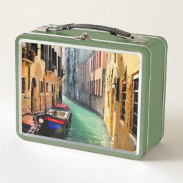 TRAUM VON VENICE Metal Lunchbox