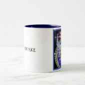 Traum wach zweifarbige tasse (Mittel)