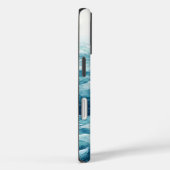 Traum Wasserfarbe Ozean Wave Handy Fall Case-Mate iPhone Hülle (Rückseite / Rechts)