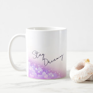 "Träum weiter" Inspirierende Kaffeetasse