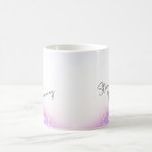 "Träum weiter" Inspirierende Kaffeetasse (Mittel)