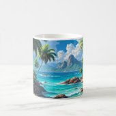 Traum Weiter, Tropisches Paradies, Kaffeetasse (Mittel)