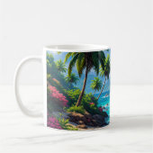 Traum Weiter, Tropisches Paradies, Kaffeetasse (Links)