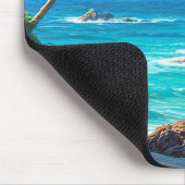 Träum weiter, tropisches Paradies, Mousepad (Ecke)