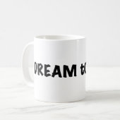 Traum zu fliegen kaffeetasse (Vorderseite Links)