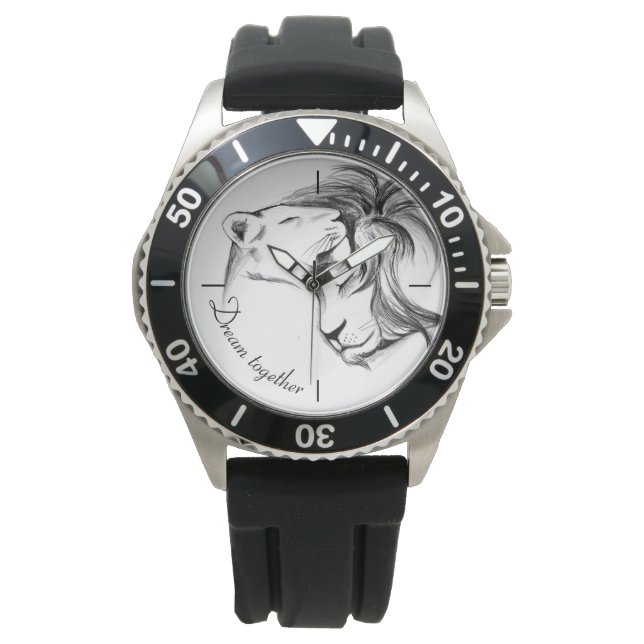 Traum zusammen armbanduhr (Vorderseite)