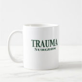 Trauma-Chirurg-Geschenke Kaffeetasse (Links)